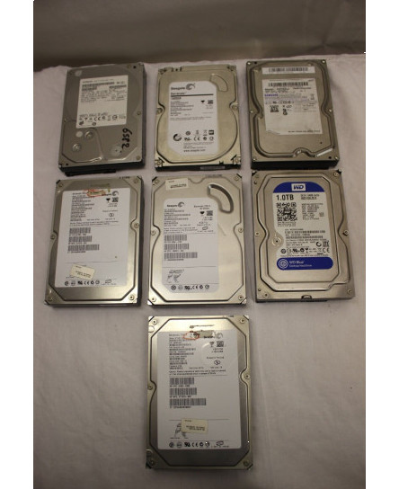 job-lot-7x-hard-disk-drives-mix-seagate-western-digital-samsung-hitachi-untested