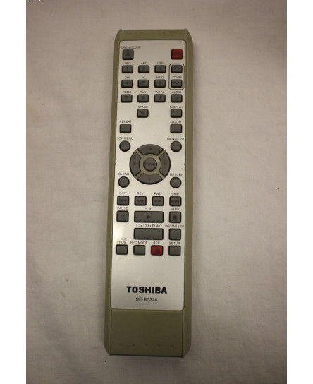 toshiba-se-r0228-dvd-recorder-genuine-remote-control-original