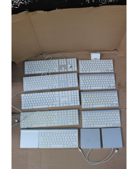 job-lot-9-x-mixed-apple-a1314-a1255-a1359-a1048-a1243-keyboards-for-parts