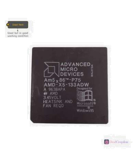 amd-x5-133adw-advanced-micro-devices-am5x86-p75-3-45v-cpu-processor-vintage