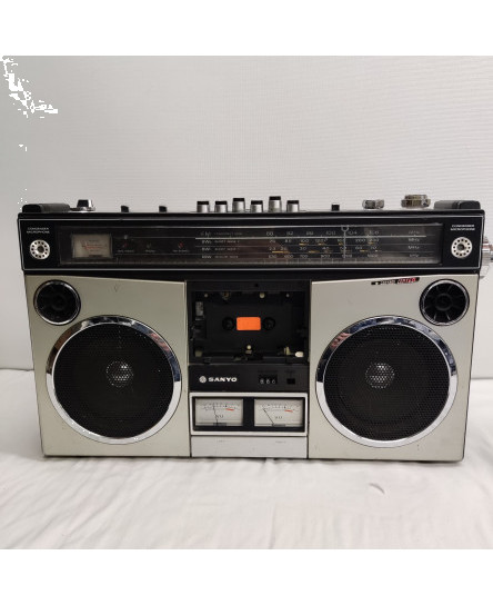 sanyo-m4500k-stereo-radio-cassette-recorder-boombox-fm-sw-mw-spare-repair