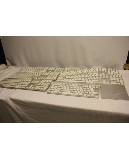 job-lot-x-6-apple-keyboards-a1243-a1314-1-x-touch-pad-spare-repair