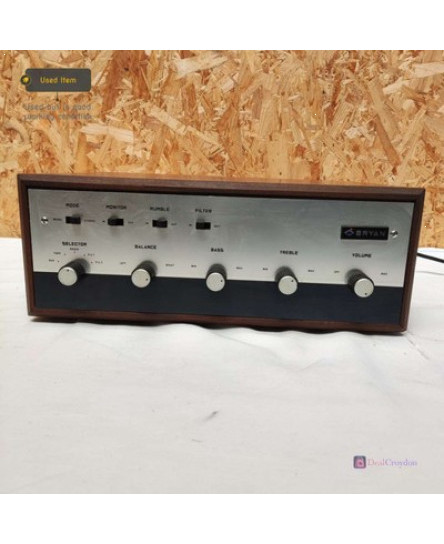 bryan-9000-hifi-stereo-integrated-amplifier-1970s-amp-vintage