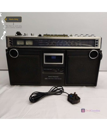 national-panasonic-rs-4350lj-4-band-stereo-cassette-tape-recorder-for-parts