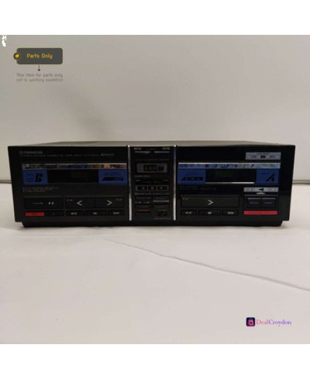 pioneer-ct-x700w-stereo-double-cassette-tape-deck-magnetophone-spare-repair