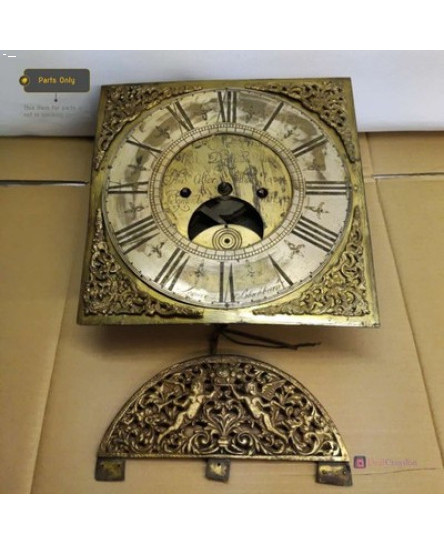 vintage-18th-century-long-case-clock-movement-brass-missing-pendulum