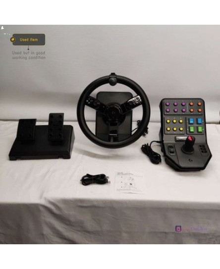 LOGITECH G SAITEK FARM SIMULATOR HEAVY EQUIPMENT BUNDLE
