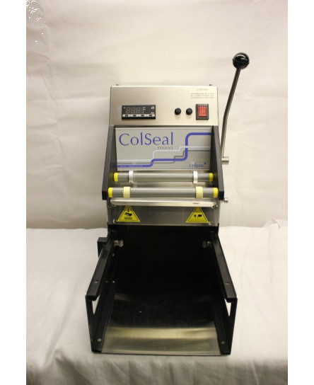 COLSEAL MAXI SEALER COLPAC FOOD PACKAGING MACHINE MISSING TRAY READ DESCRIPTION