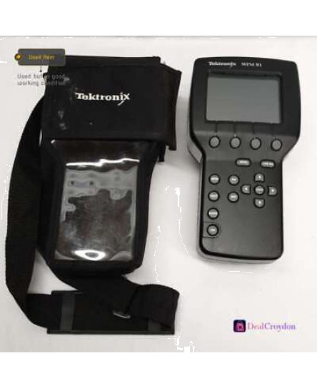 TEKTRONIX WFM91 PORTABLE WAVEFORM VECTORSCOPE COMPOSITE NO CHARGER