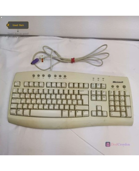 MICROSOFT RT9443V56TWUK INTERNET COMPUTER PC KEYBOARD X08-01221 VINTAGE
