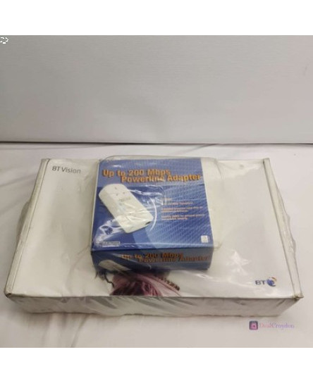 BT VISION DIGITAL TV RECEIVER DIT9719/05 COMTREND POWERLINE ADAPTER