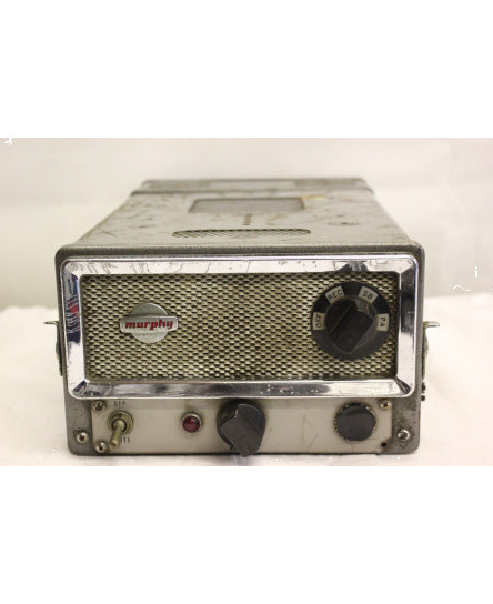 MURPHY RADIO TYPE T.R. 821 MOD 135 24 TUBE VALVE RADIO VINTAGE UNTESTED