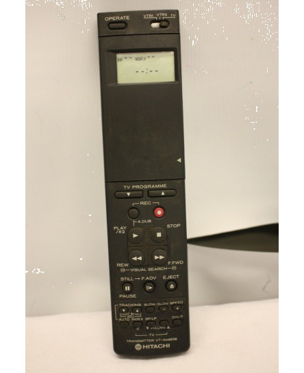 HITACHI VT-RM862E TV VCR REMOTE VTF770E VTM640E ORIGINAL GENUINE 